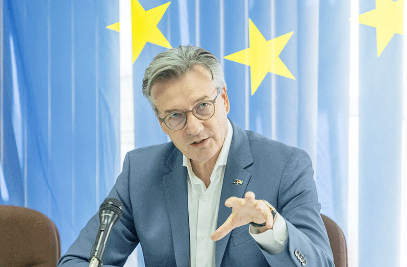 EU Ambassador to Guyana, Rene Van Nes