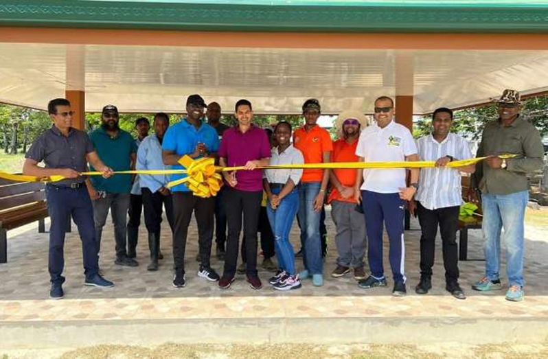 A benab donated by Essential Care Pharmacy and Global Health Care Supplies was commissioned in the National Park on Saturday