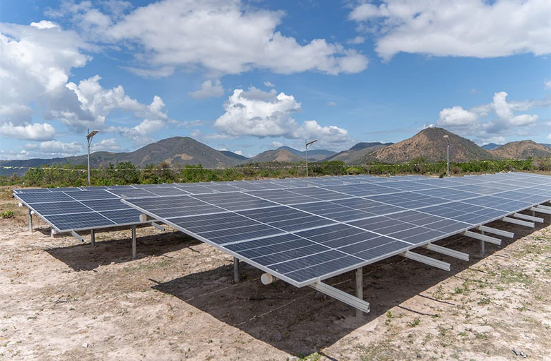 In 2023, solar PV installed capacity increased by 6.661 megawatts, and a total of 21 solar mini-grids were installed by the Guyana Energy Agency