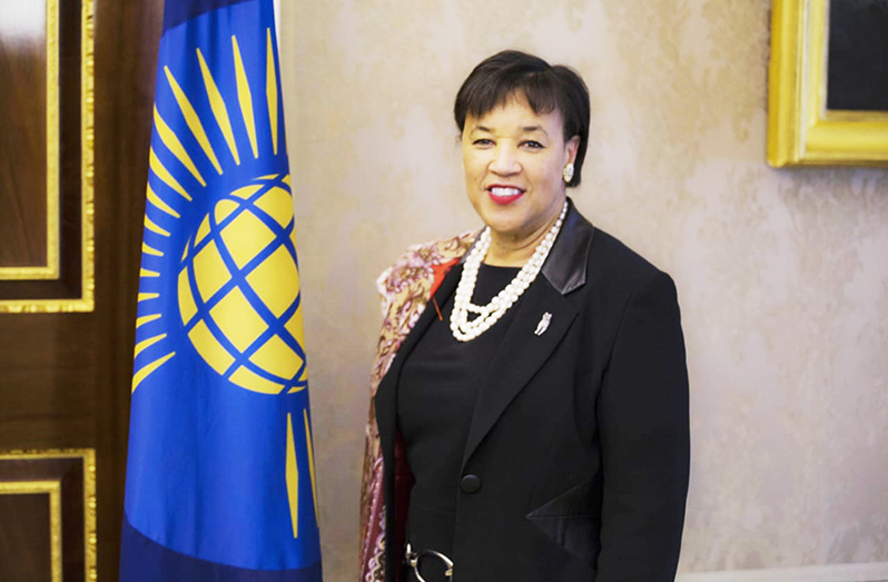 Secretary-General of The Commonwealth, the Rt Hon Patricia Scotland KC