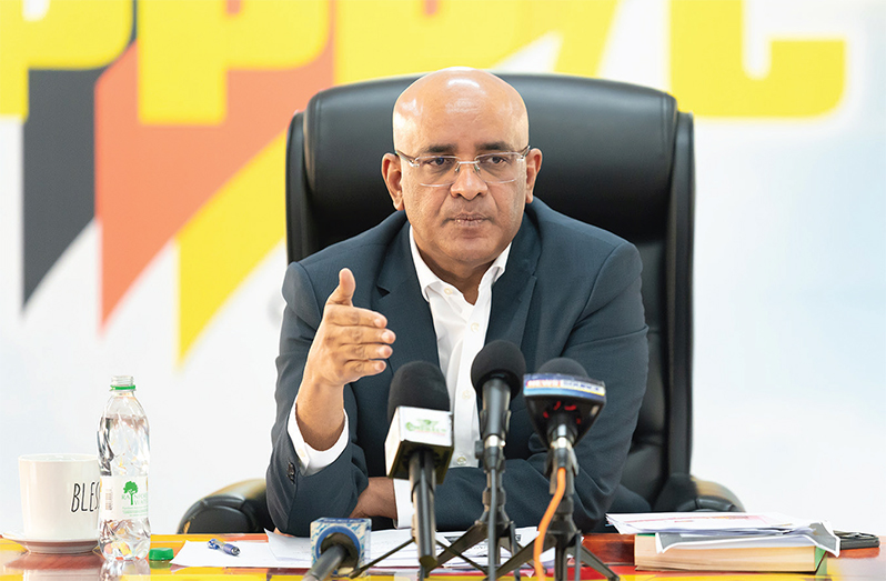 Vice-President, Bharrat Jagdeo