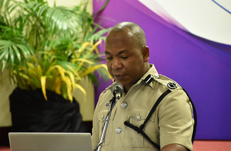 Deputy Commissioner, Administration, Calvin Brutus (GPF photo)