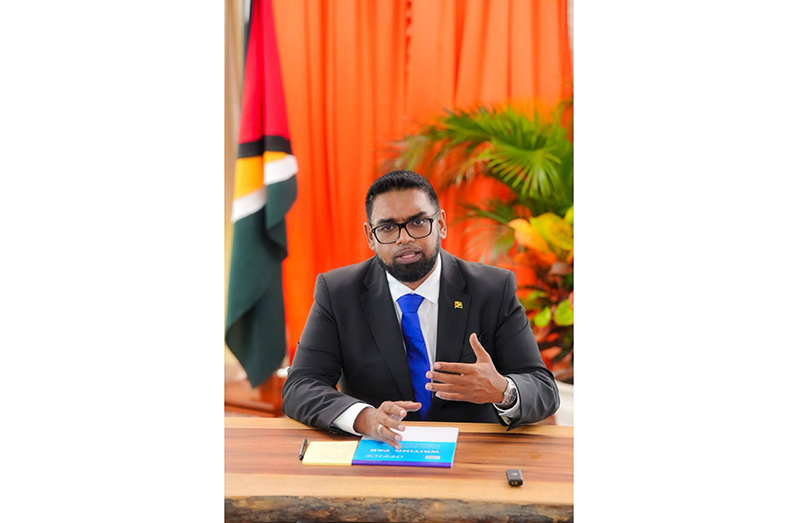CARICOM’s Chairman and Guyana’s President Dr. Irfaan Ali