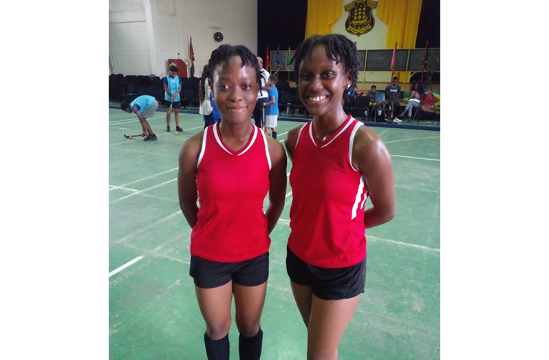 Old Fort’s Divas goal scorers Tinashe Henry and Keitanna Percival