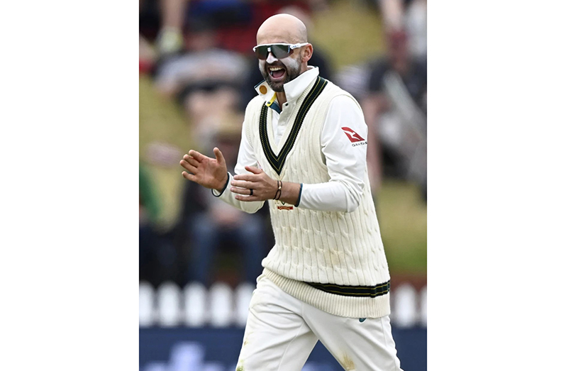 Australia off-spinner, Nathan Lyon