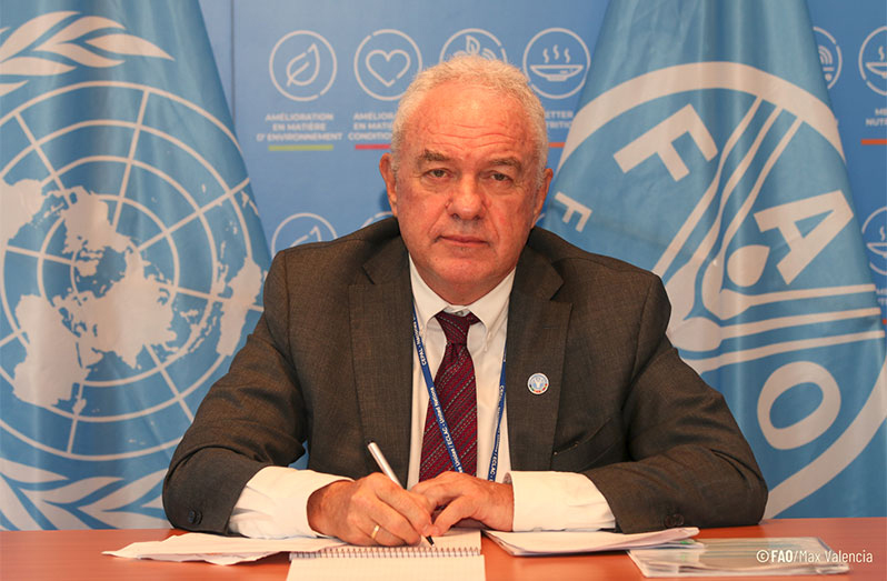 Mario Lubetkin, FAO Assistant Director-General and Regional Representative for Latin America and the Caribbean