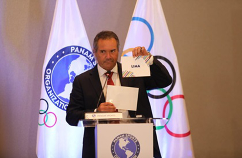 PASO president, Neven Ilic announced on Wednesday in the American city of Miami that the city of Lima in Peru will stage the 2027 Games (PASO photo)