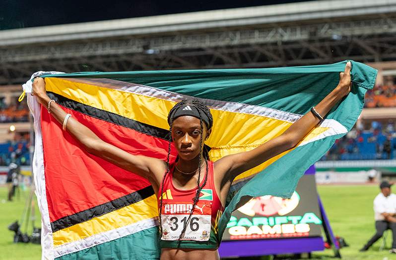 Tianna Springer won gold in the U-20 400m