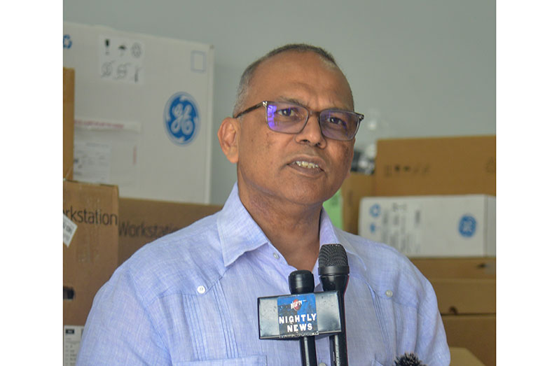 Minister of Health, Dr Frank Anthony (Japheth Savory photo)