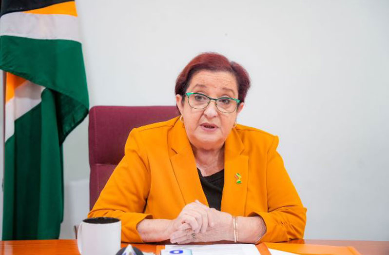 Minister of Parliamentary Affairs and Governance, Gail Teixeira