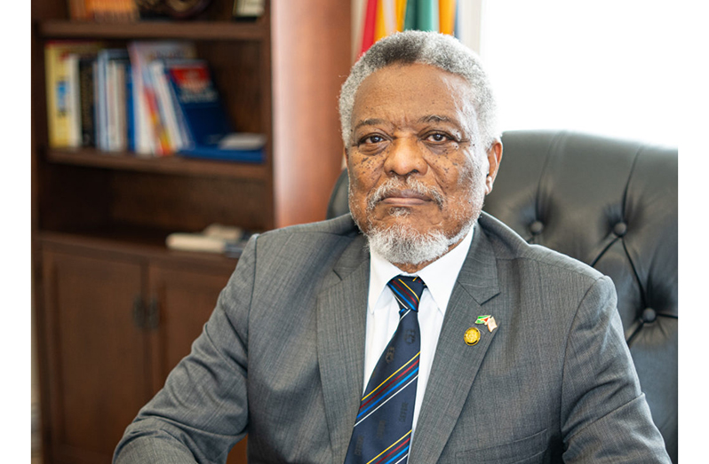 Former Prime Minister of Guyana, Samuel Hinds