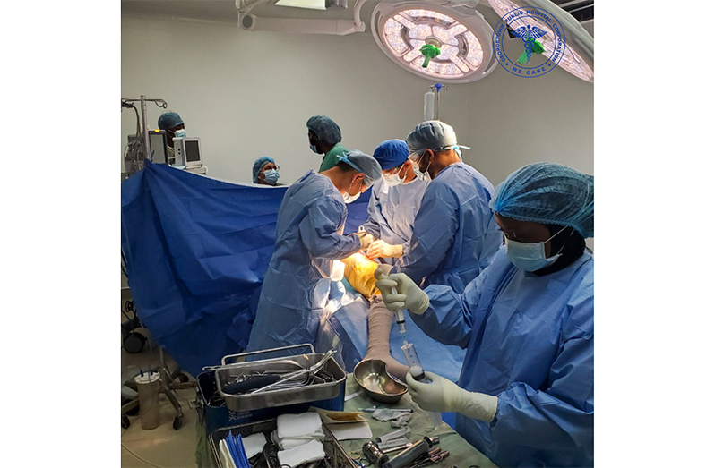 The Georgetown Public Hospital Corporation (GPHC) has announced the successful adoption of a groundbreaking surgical technique in its Orthopaedics Department
