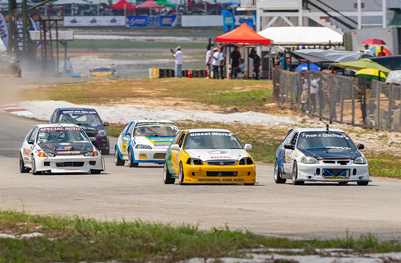 The Group Two Classs is renowned for its line-up of predominantly Honda Civic cars.