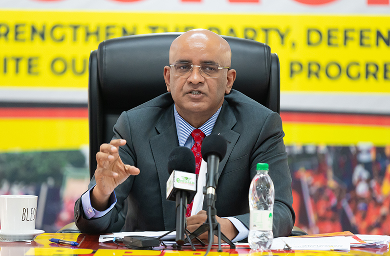 PPP General Secretary and Guyana’s Vice-President Dr. Bharrat Jagdeo