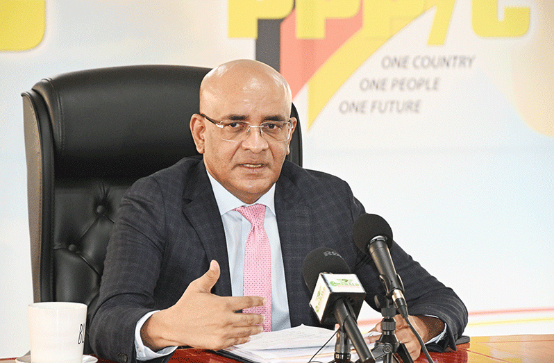 PPP General Secretary Dr Bharrat Jagdeo