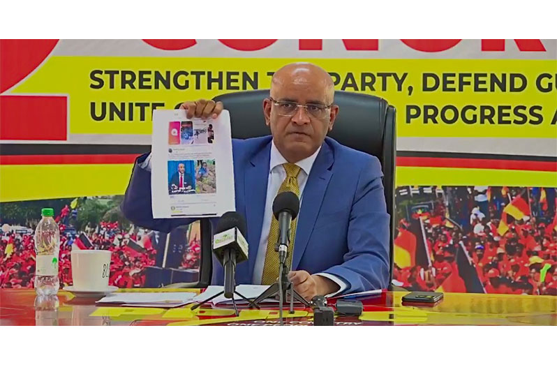 PPP General Secretary Dr. Bharrat Jagdeo