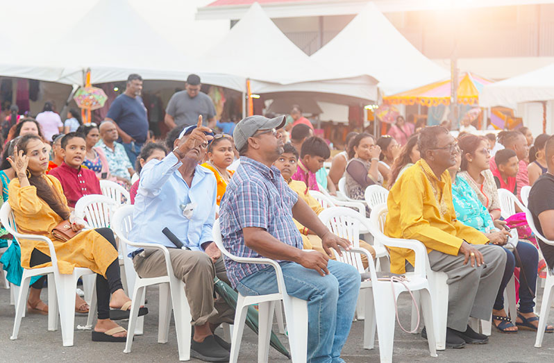 Scenes from Sunday’s Arrival Day event at the Dharmic Rama Krishna School tarmac (Yohan Savory photos)