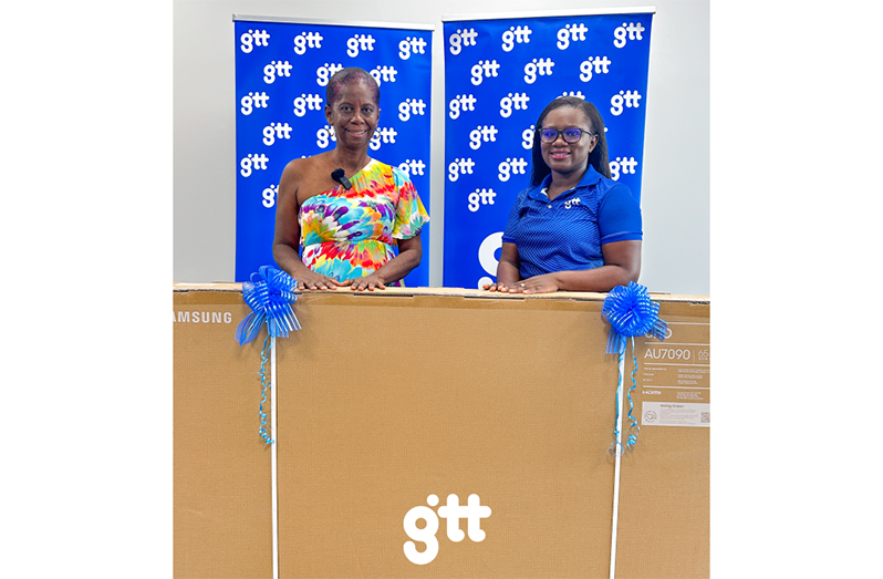 Debra DeSousa with Marketing Coordinator, Adjua Jordan