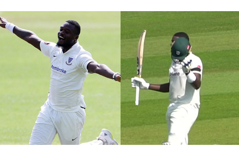 Holder 100, Seales’ ‘five-fer’ steal headlines - Guyana Chronicle