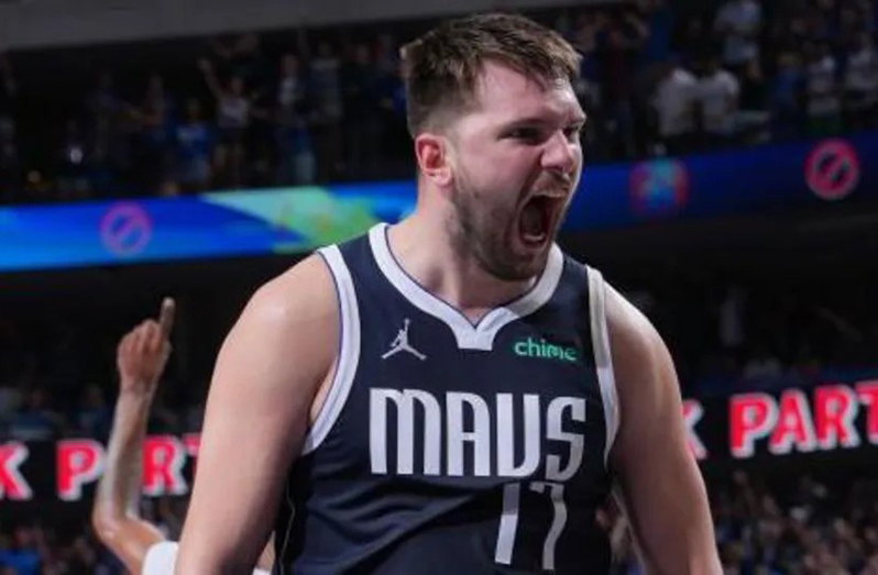 Luka Doncic was the match-winner for Dallas in game two of the series.
