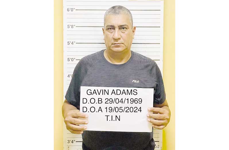 Jailed: Gavin Adams