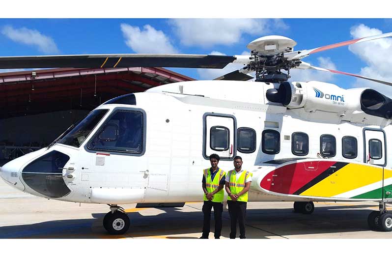 OHGI First Ab-Initio Pilots- Left to Right: Somant Heeralall and Yadram Ramcharran