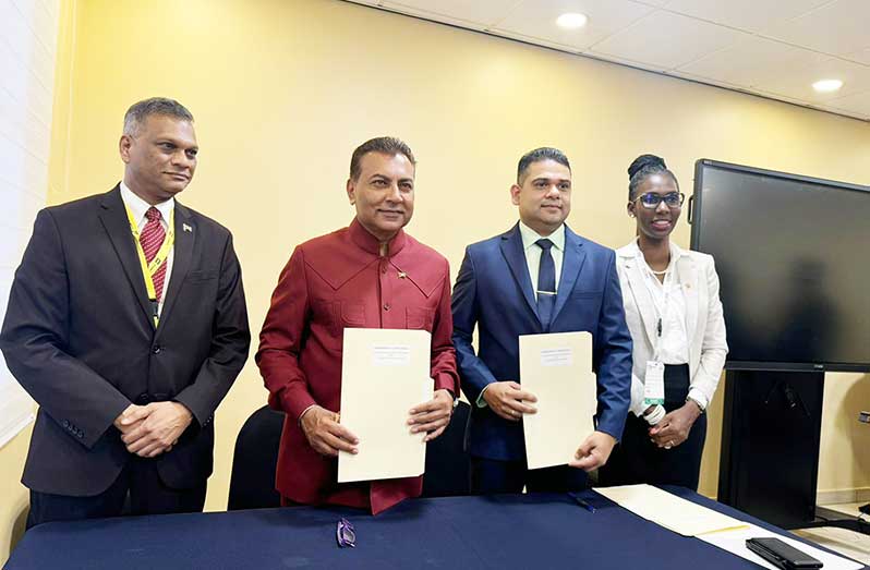 Guyana, Suriname sign agreement to enhance trade - Guyana Chronicle