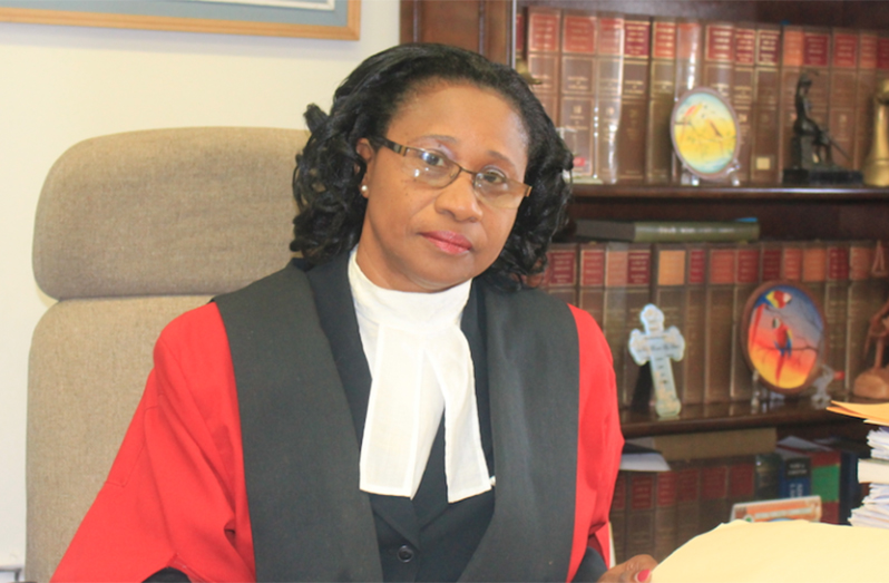 Chancellor of the Judiciary (ag), Justice Yonette Cummings-Edwards