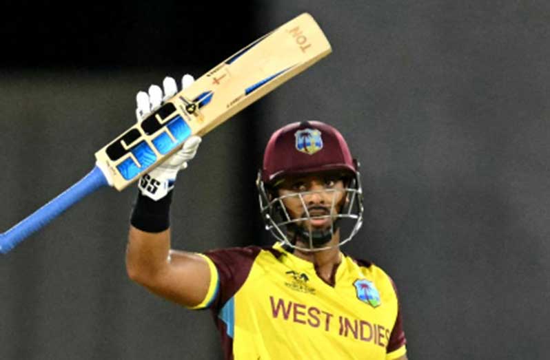 Left-hander Nicholas Pooran