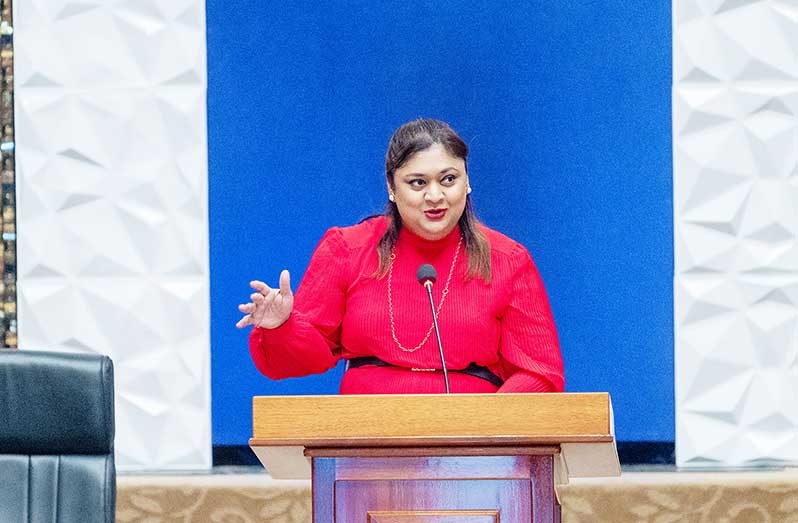 Minister of Education, Priya Manickchand (Delano Williams photo)