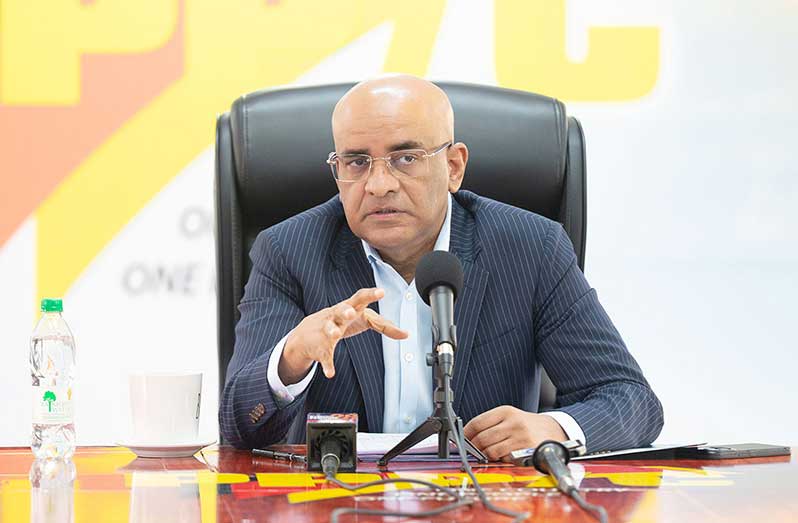 PPP General Secretary, Dr Bharrat Jagdeo (Delano Williams photo)