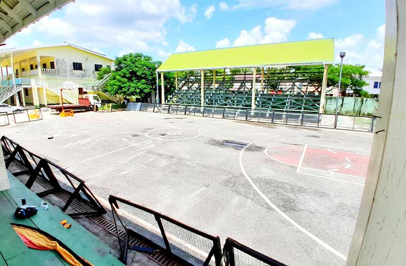 The Bartica Community Centre is set and ready for the two-day showdown in the Guinness ‘Greatest of the Streets’ Competition