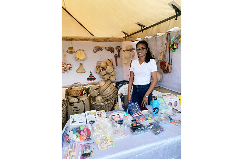 Some of the businesses displaying their products at the event