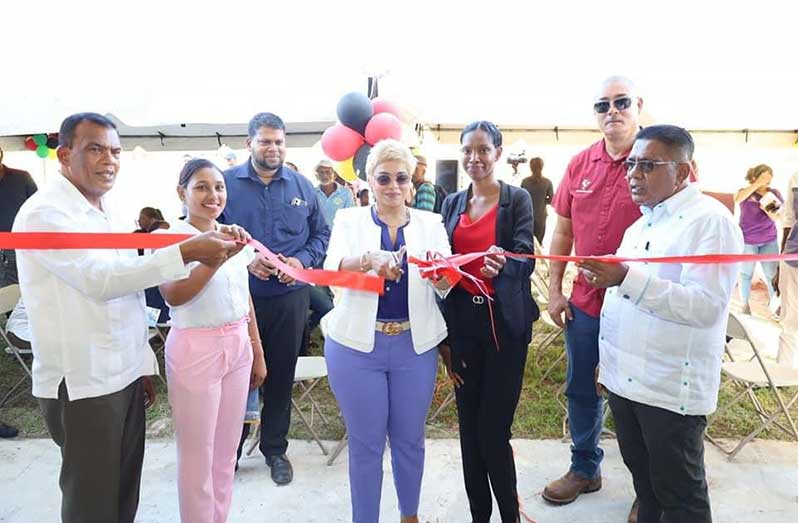 Scenes from the commissioning of a $14.3M dehydrating facility at Hope Estate (DPI photos)