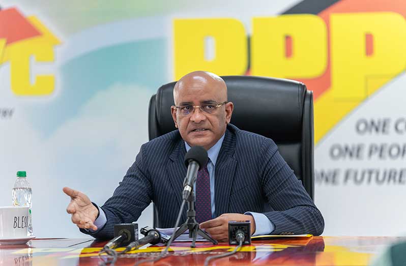 PPP General Secretary Dr. Bharrat Jagdeo