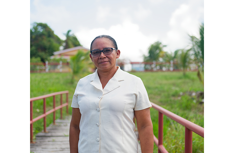 Senior health worker at Mashabo health centre, Faye Hendricks (Samuel Maughn photos)