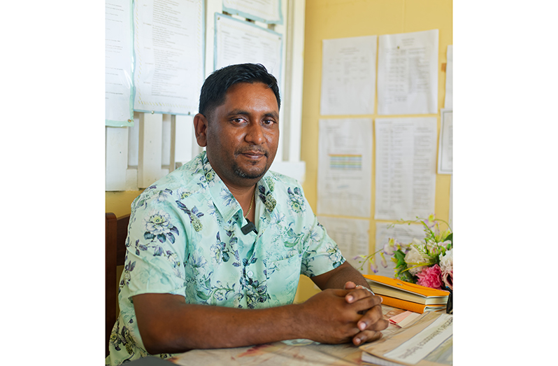 Headteacher at Mashabo Primary, Modi Beepat (Samuel Maughn photos)