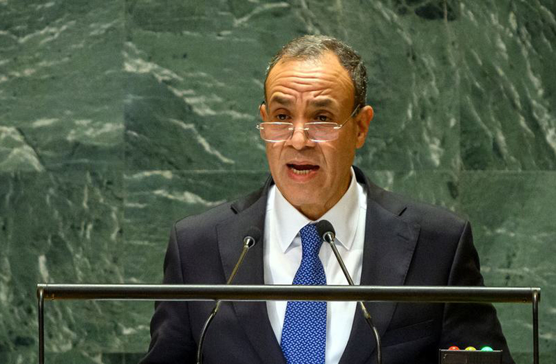 Foreign Minister Badr Ahmed Mohamed Abdelatty of Egypt addresses the general debate of the General Assembly’s seventy-ninth session (UN Photo/Loey Felipe)