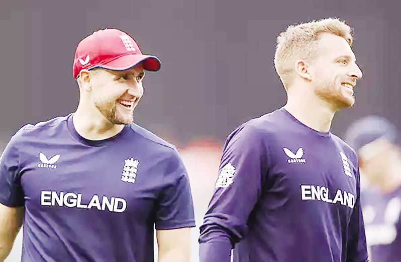 In the absence of Buttler, Livingstone (at left) will take up captaincy duties for the upcoming ODI series