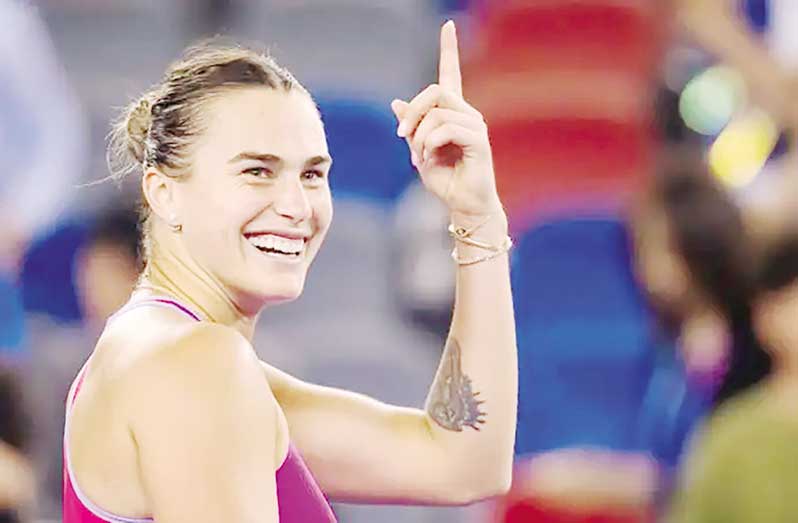 Aryna Sabalenka is number one in the world for the second time in her career.