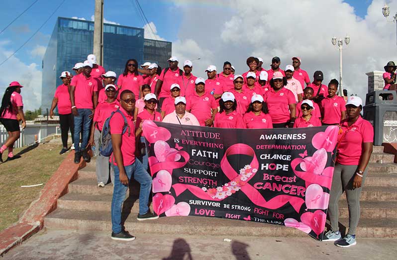 In a demonstration of community spirit and commitment to health awareness, Morgan’s Investment Inc. joined forces with the Guyana Cancer Foundation to host its inaugural Breast Cancer Awareness Walk on October 20, 2024