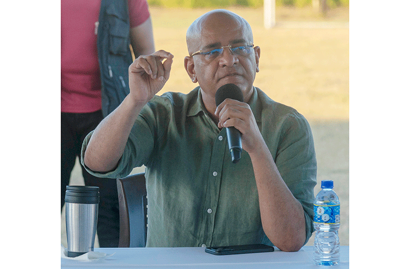 Vice-President Dr. Bharrat Jagdeo (Photos by Japheth Savory)