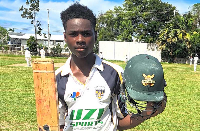 GT’s Nathan Bishop scored 140 at the Queen’s College ground. (Sean Devers photo)