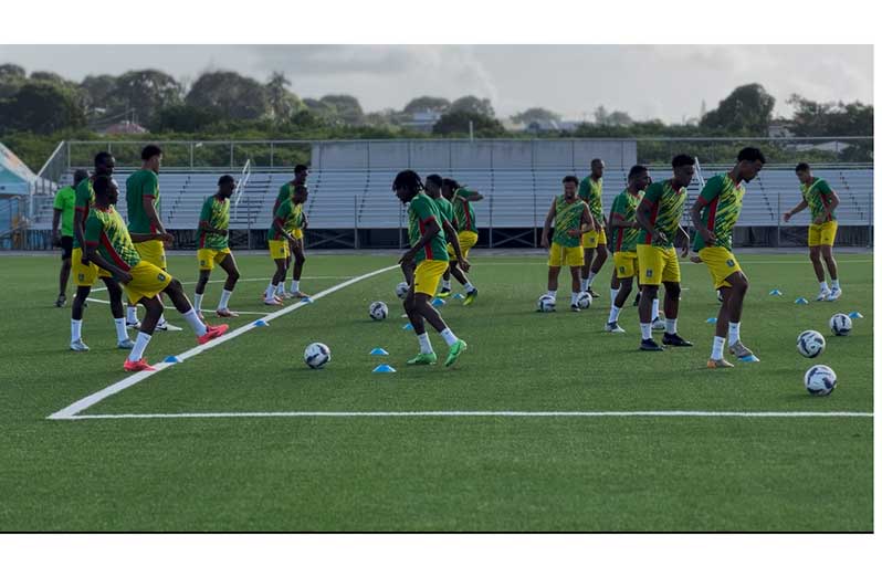 Guyana will take on Barbados in Barbados on Friday in a must-win CONCACAF Nations League Play-In Tournament match