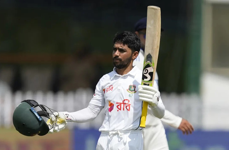 File photo: Mominul Haque struck his 21st Test 50  •  Associated Press