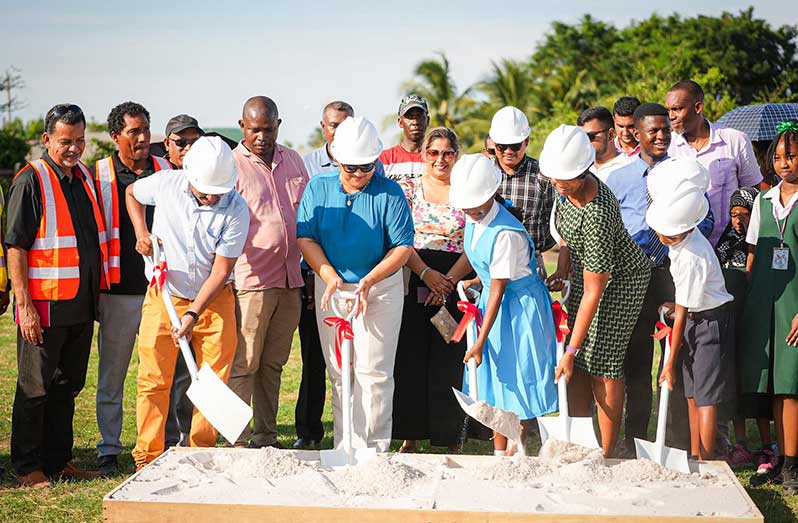 The Ministry of Education marked another significant milestone in the ongoing efforts to enhance education delivery on Monday when the sod was turned for the new $1.3 billion Nismes Secondary School