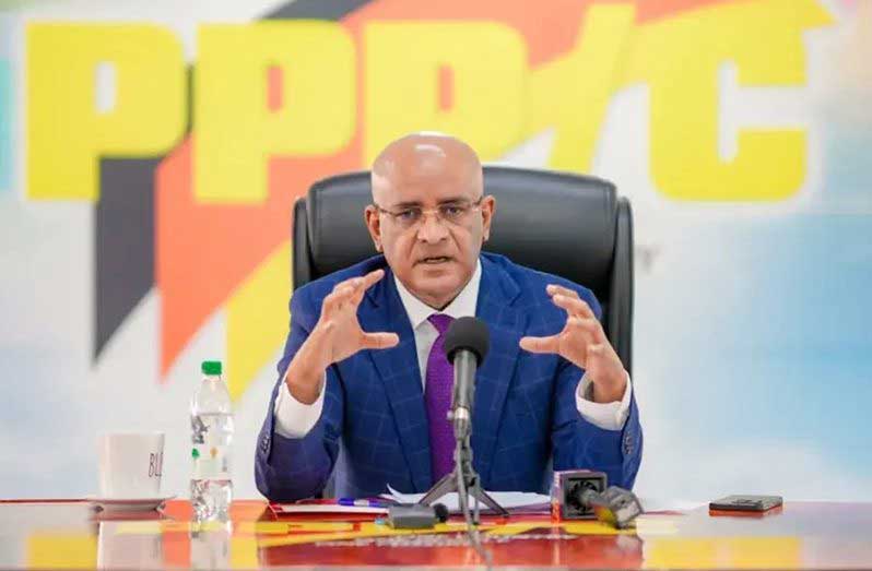 PPP General Secretary Dr. Bharrat Jagdeo