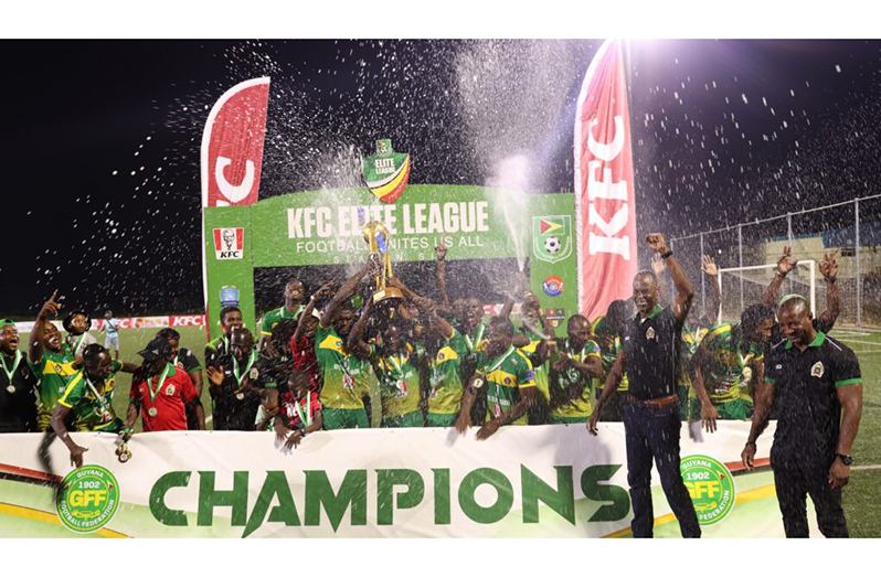 Guyana Defence Force is reigning champions of the Elite League