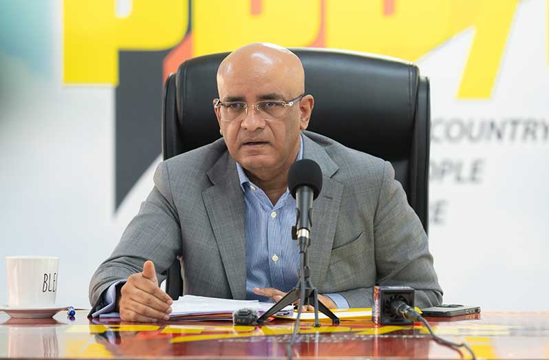 PPP General Secretary Bharrat Jagdeo