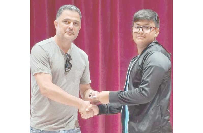Ubaldo-Singh won the fifth-place cash prize